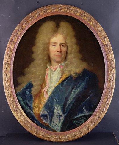 Porträtt av Michel Begon den yngre av Hyacinthe Francois Rigaud