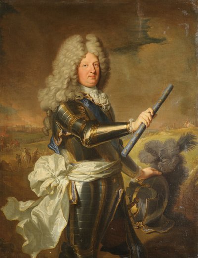 Louis de France, Dauphin 1661-1711, känd som Grand Dauphin, 1688 av Hyacinthe François Honoré Rigaud