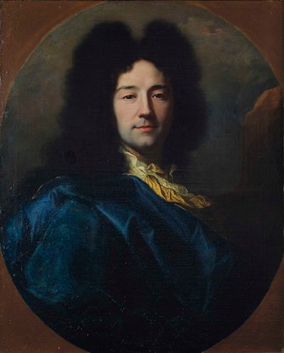 Självporträtt Självporträtt, Said to the Blue Coat, 1696. av Hyacinthe François Honoré Rigaud