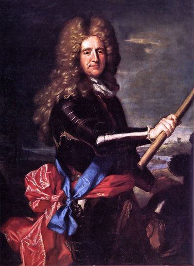 Hans Willem Bentinck, förste greve de Portland (1649-1709) av Hyacinthe Rigaud