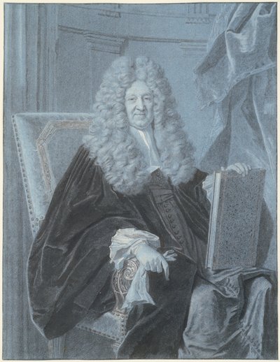 Porträtt av Nicolas Le Camus av Hyacinthe Rigaud