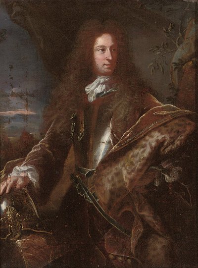 Porträtt av en gentleman, traditionellt identifierad som John Churchill, 1:e hertig av Marlborough av Hyacinthe Francois Rigaud