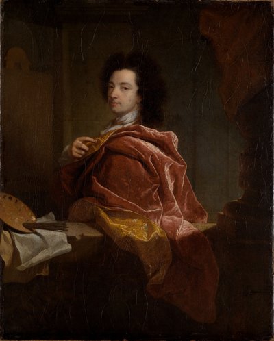 Självporträtt av Hyacinthe Rigaud