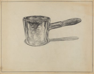 Pewter Dipper av Hyman Pearlman
