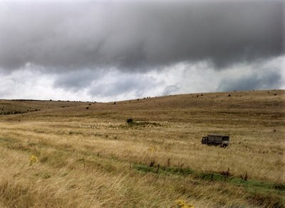 Barrow på Salisbury Plain, Wiltshire, 1999 av IJ Leonard