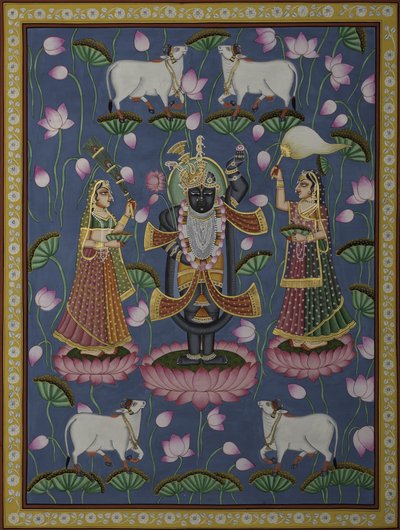 Gudomlig tillbedjan av Krishna av IMAGINEERS STUDIO