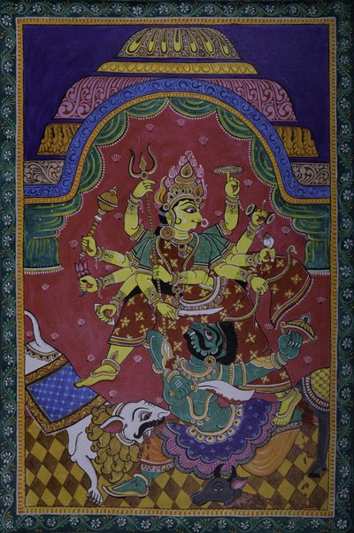Durga dräper en demon av IMAGINEERS STUDIO