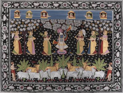 Krishnas gopis och kor av IMAGINEERS STUDIO