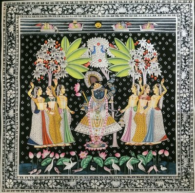 Krishna och gopis av IMAGINEERS STUDIO