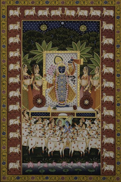 Lord Krishna och korna av IMAGINEERS STUDIO