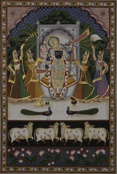 Shreenathji tillsammans med gopis av IMAGINEERS STUDIO