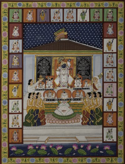 Gudstjänst vid Shrinathji-templet av IMAGINEERS STUDIO