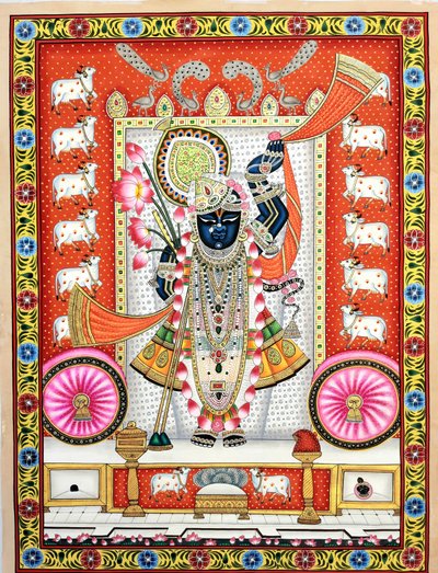 Den livfulla indiska Shrinathji av IMAGINEERS STUDIO