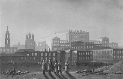 Palats av Pashov Menzikov, Apraxin &c. Belgorod, Moskva, 1817 av I Clark