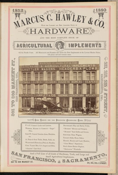 [Marcus C. Hawley and Company, San Francisco] av I. W. Taber