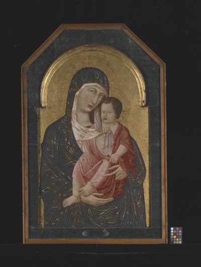 Madonna And Child (tempera och guld på trä) av Icilio Federico (attr. to) Joni