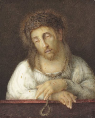 Kristus som en man av sorger av Ida Jacoba Reigersman (attributed to)