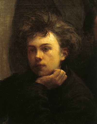 Arthur Rimbaud (Charleville av Ignace Henri Jean Fantin-Latour