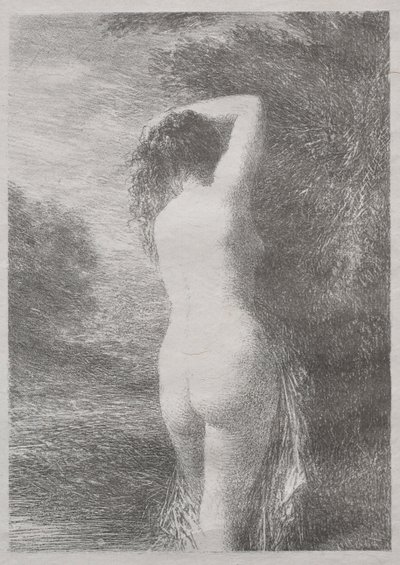 Badande stående, 1899. av Ignace Henri Jean Fantin Latour