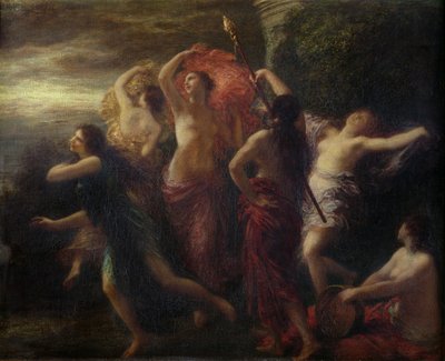 Dansare, 1891 av Ignace Henri Jean Fantin-Latour