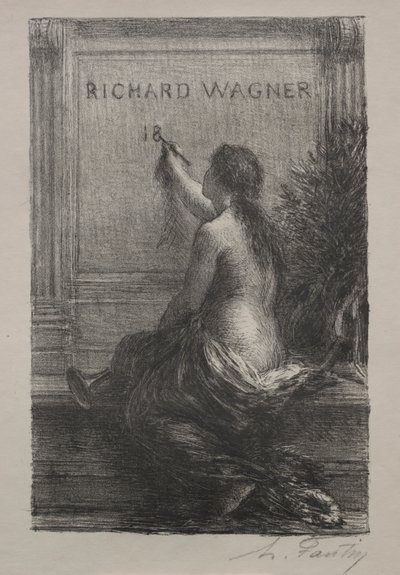 Odödlighet, 1886. av Ignace Henri Jean Fantin-Latour