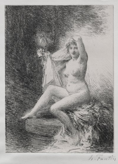 Sanningen, 1900. av Ignace Henri Jean Fantin Latour