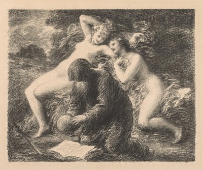 Frestelse av Sankt Antonius, 1893. av Ignace Henri Jean Fantin Latour