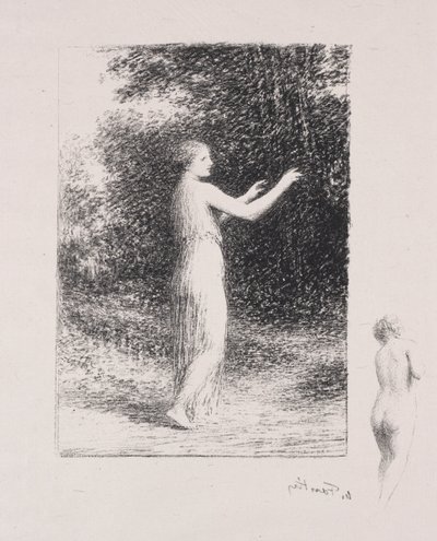 Tiggaren. av Ignace Henri Jean Fantin-Latour