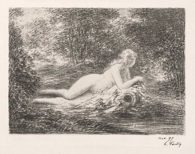 Våren, 1897. av Ignace Henri Jean Fantin-Latour