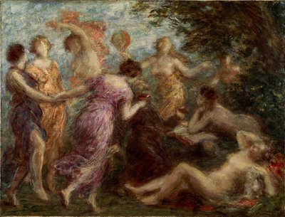 Frestelsen av Sankt Antonius av Ignace Henri Jean Fantin Latour