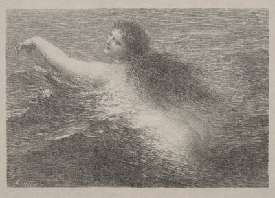 Vattengeniet, 1896. av Ignace Henri Jean Fantin Latour