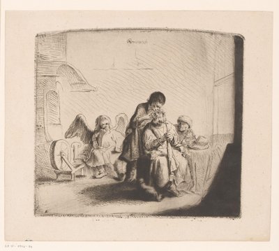 Läkar ögonen på Tobit av Ignace Joseph de Claussin (attributed to)