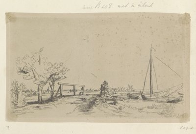 Bruggetje van Six Samling av åttiofem originaltryck (serietitel) av Ignace Joseph de Claussin