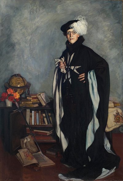 Porträtt av José María de Huarte y Jaúregui, 1937. av Ignacio Zuloaga y Zabaleta