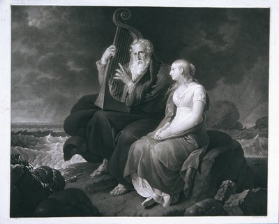 Ossian och Malvina av Ignaz Rungaldier