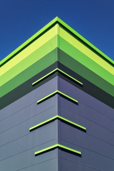 Modern grön geometri av Igor Bakotic