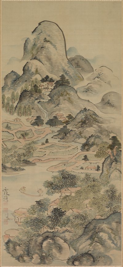 Fiske på våren, 1700-talet. av Taiga Ike