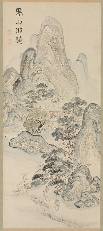 Vårlandskap, 1700-tal. av Taiga Ike