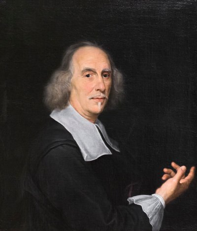 Porträtt av Gian Lorenzo Bernini (olja på duk) av Il (1639-1709) Baciccio