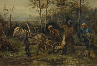 Wood Stealer av Illarion Mikhailovich Pryanishnikov