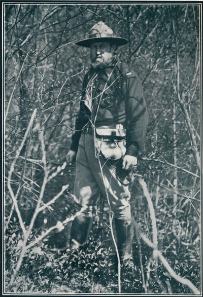 Kvartermästare Snowden. Avdelningen av Legion of Frontiersmen, c1908 av Illustrations Bureau