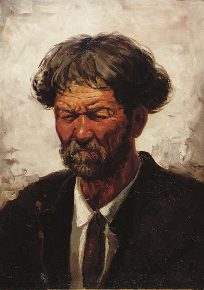 Porträtt av en man, av Ilya Efimovich Repin