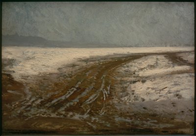 Way (väg i snö) av Ilya Efimovich Repin