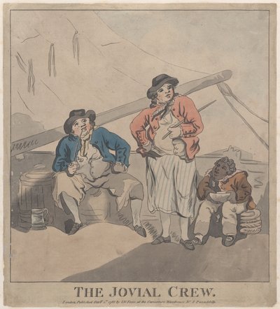 The Jovial Crew, 1 oktober 1786, 1 oktober 1786. av Imitator of Thomas Rowlandson.