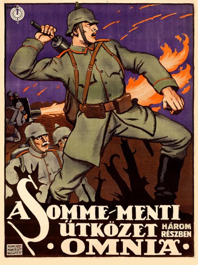 Våra hjältar på Somme, 1916. av Imre Foeldes