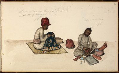 Lägg till. Eller. 1539, Skomakare och Broderare av Indian School