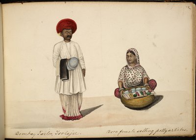 Bombay skräddare; Bohori-kvinnahandlare av Indian School