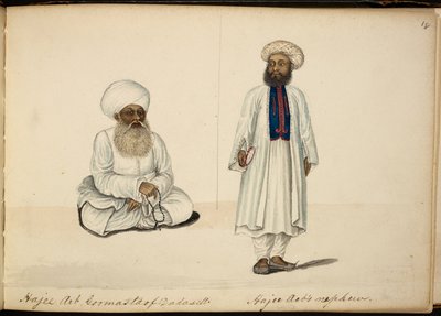 Haji Ayub Gumasta från Dadasett; hans brorson av Indian School