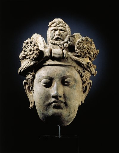 Chef för en Bodhisattva från Gandhara av Indian School