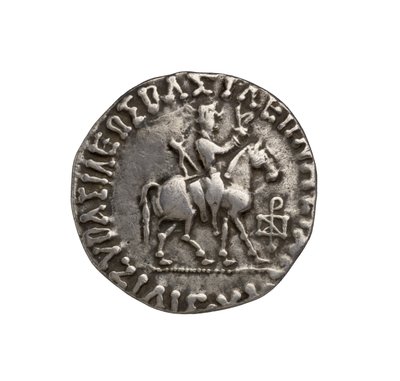 Indoskytiskt mynt, 20 f.Kr. (silver) av Indian School